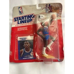 1988 PATRICK EWING Starting Lineup, New York Knicks - NBA - Carded!  BinA